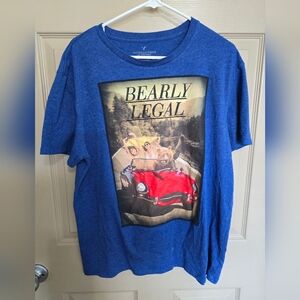 American Eagle Bearly Legal Tshirt